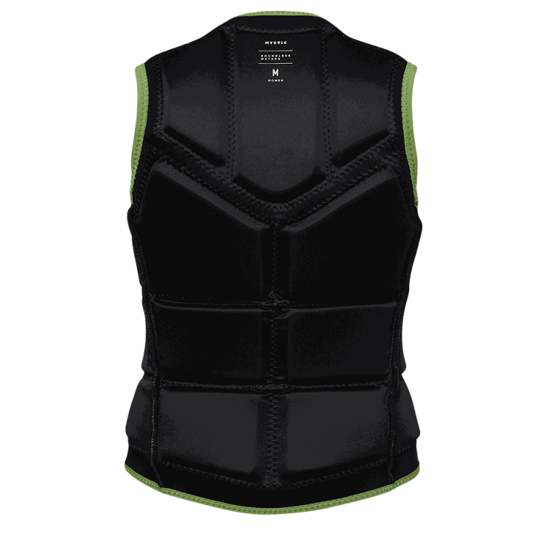 Star Impact Vest Fzip Wake Soft Green