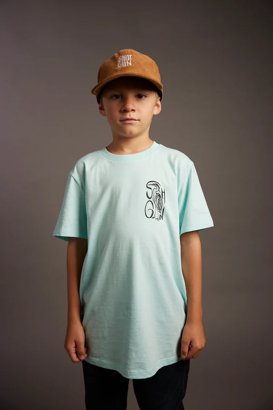 T-Shirt Kids Sir Fish a Lot Sky Blue
