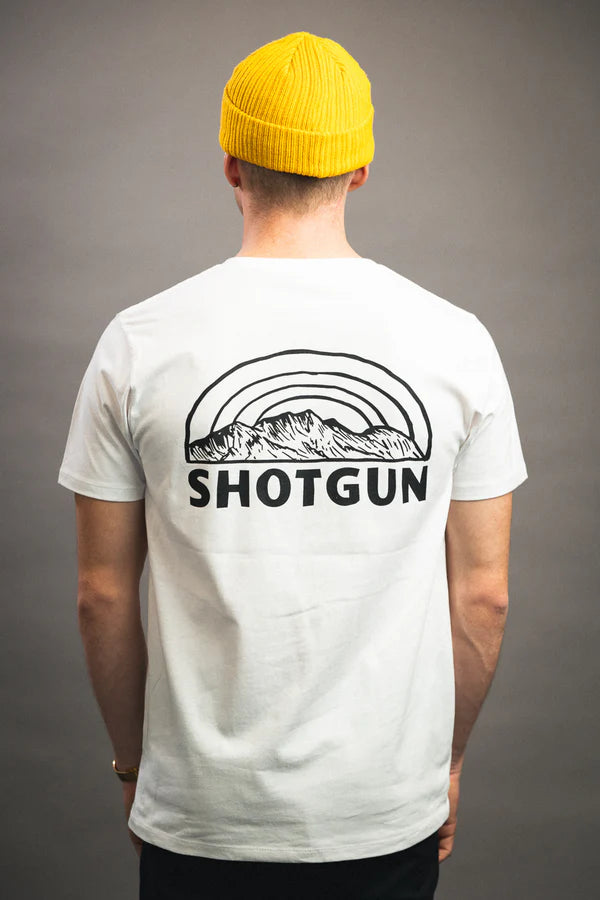 T-Shirt Rainbow MTN White
