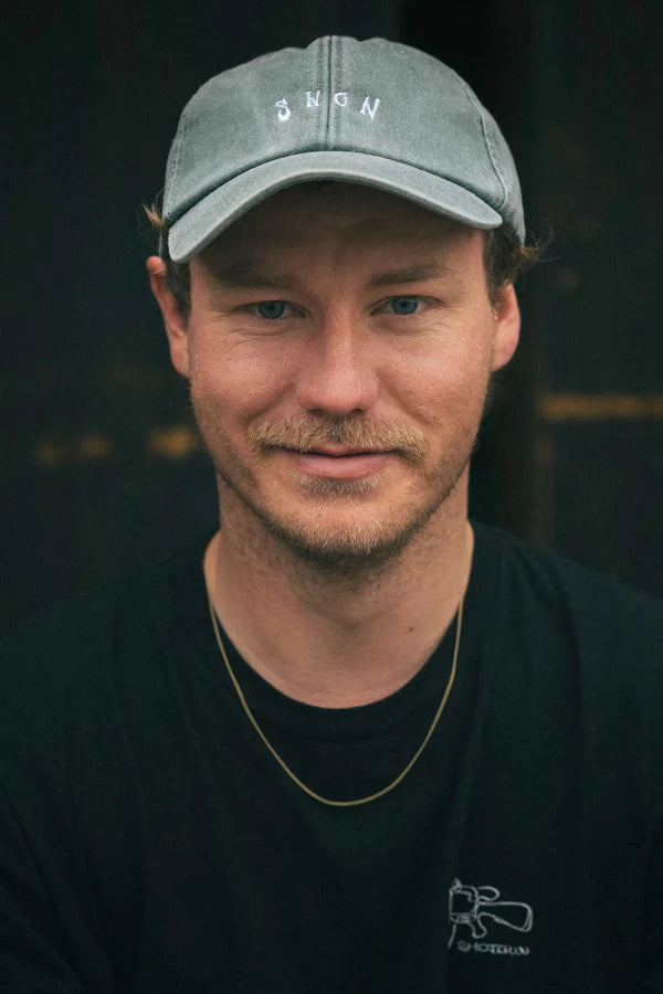 Cap Retro Chopper Sage Green