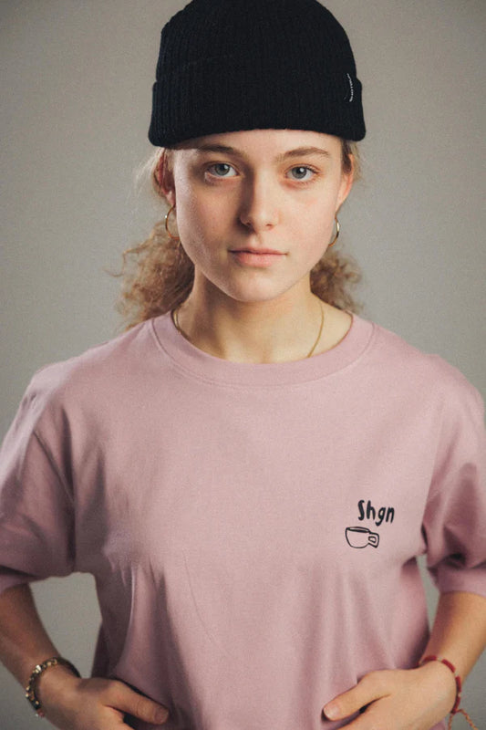 Shotgun Loose T-Shirt Unisex | Siporilla Dusty Rose