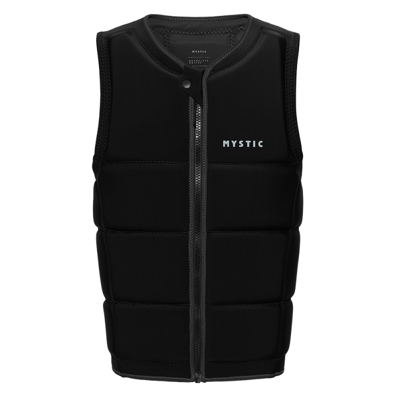 Brand Impact Vest Fzip Wake Black