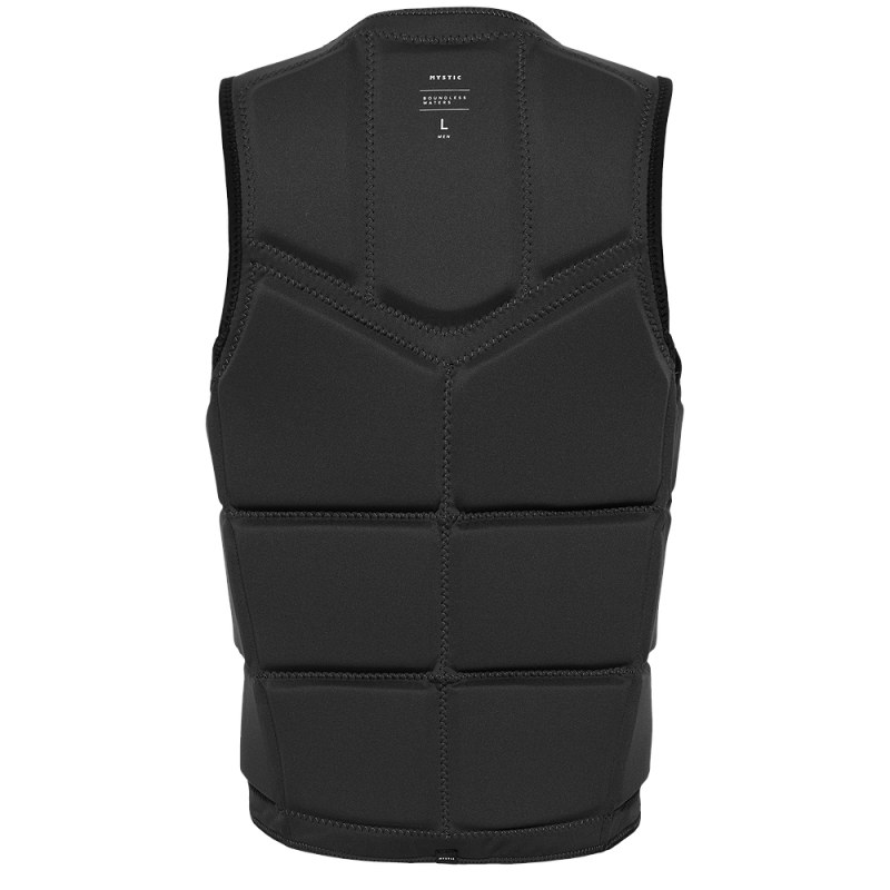 Brand Impact Vest Fzip Wake Black