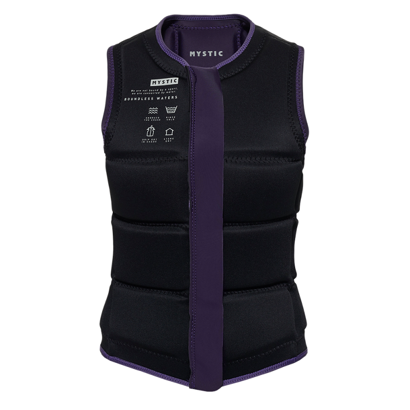 Star Impact Vest Fzip Wake Deep Purple