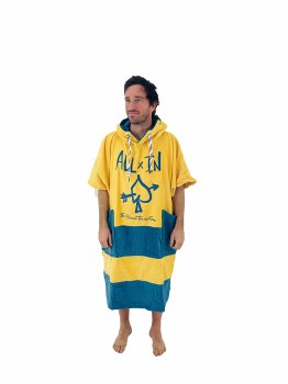 Beach Crew V Poncho Modern Sunny