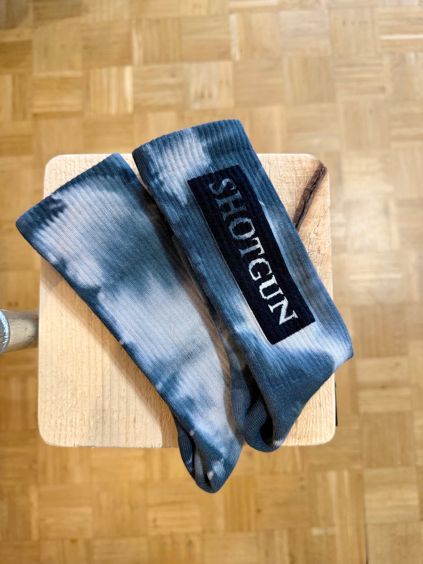 Socken Block batik midnight