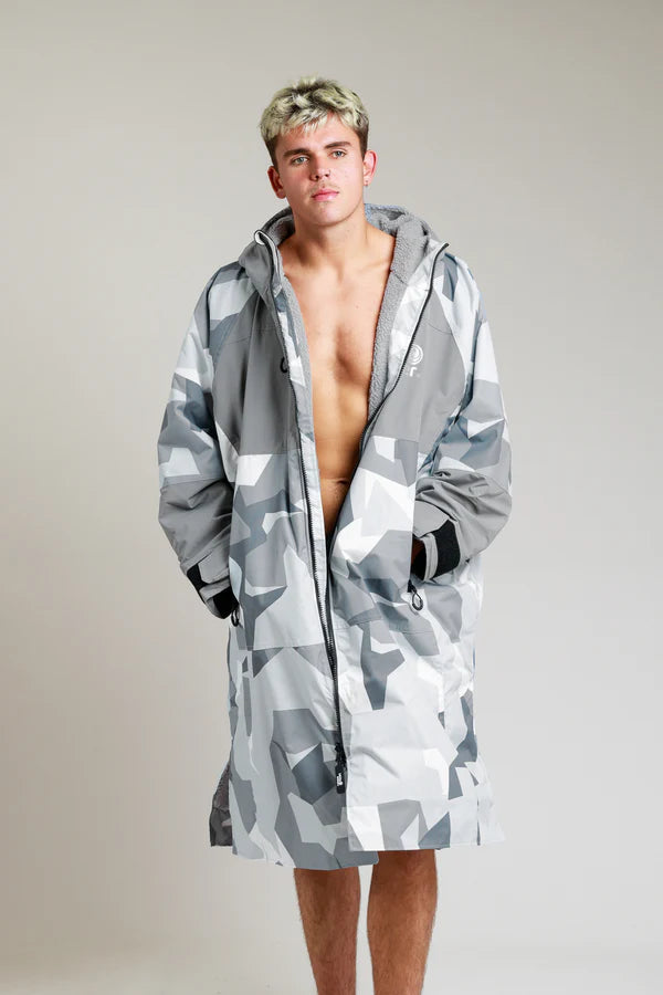 Hard Shell Adult Arctic Camo w Grey
