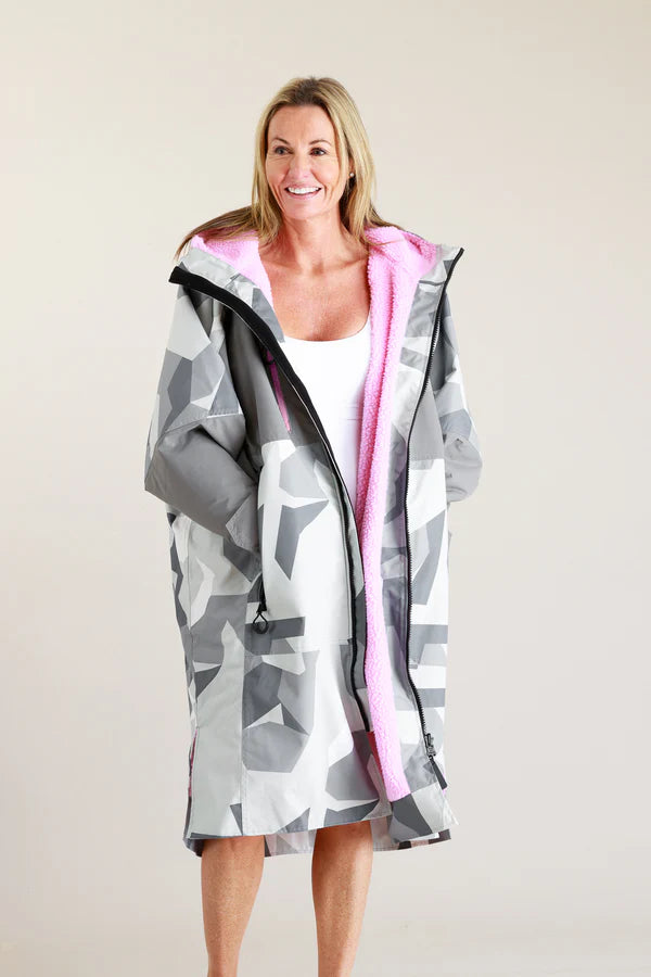 Hard Shell Adult Arctic Camo w Pink