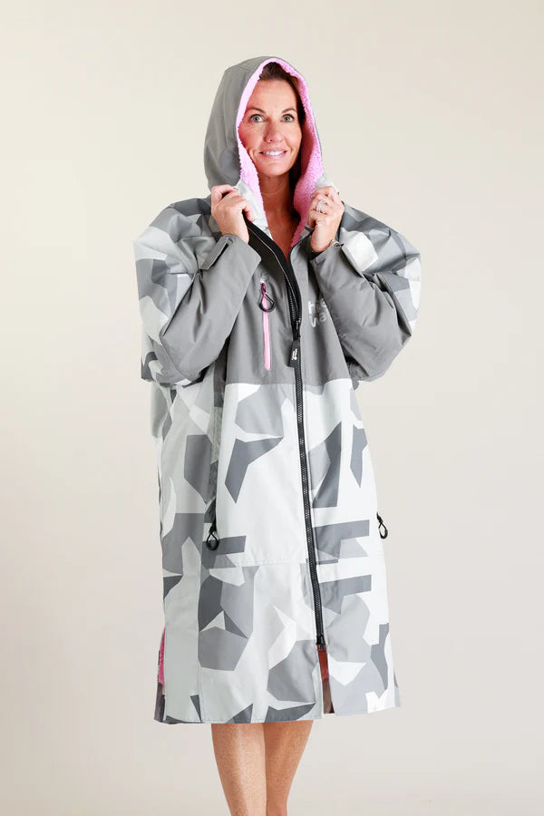 Hard Shell Adult Arctic Camo w Pink