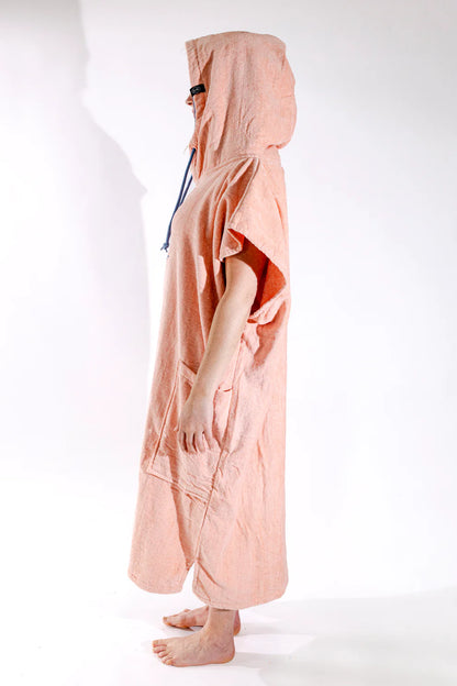 All-In Flash Classic Poncho Coral/Blue