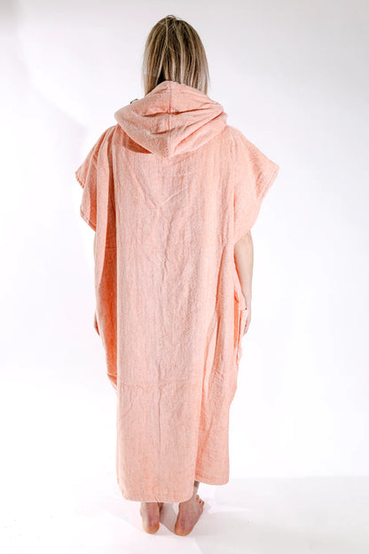 All-In Flash Classic Poncho Coral/Blue