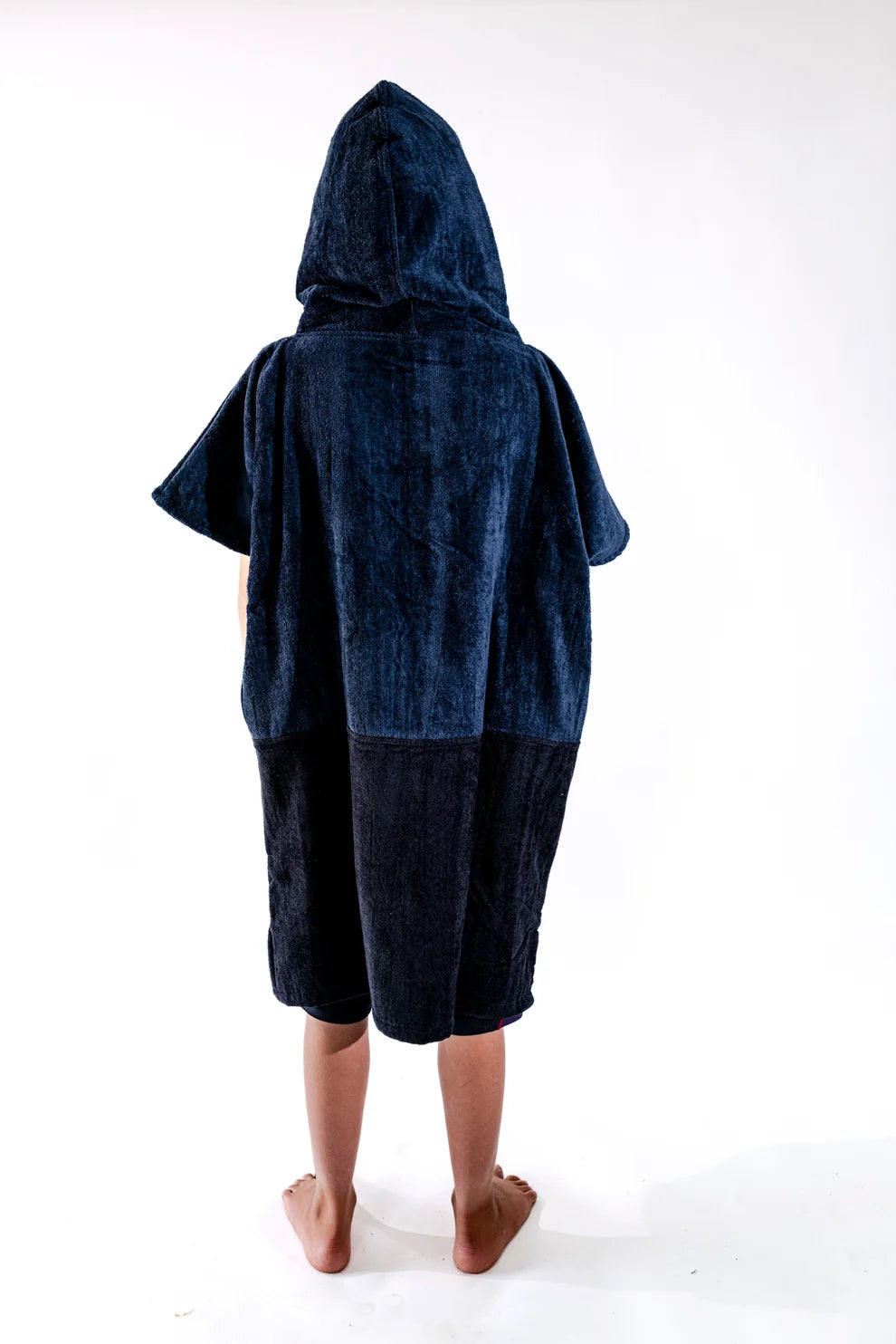 All-In J Crew V Junior Poncho Blue/Surf
