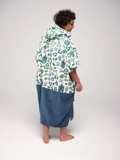 Beach Crew V Poncho Eco