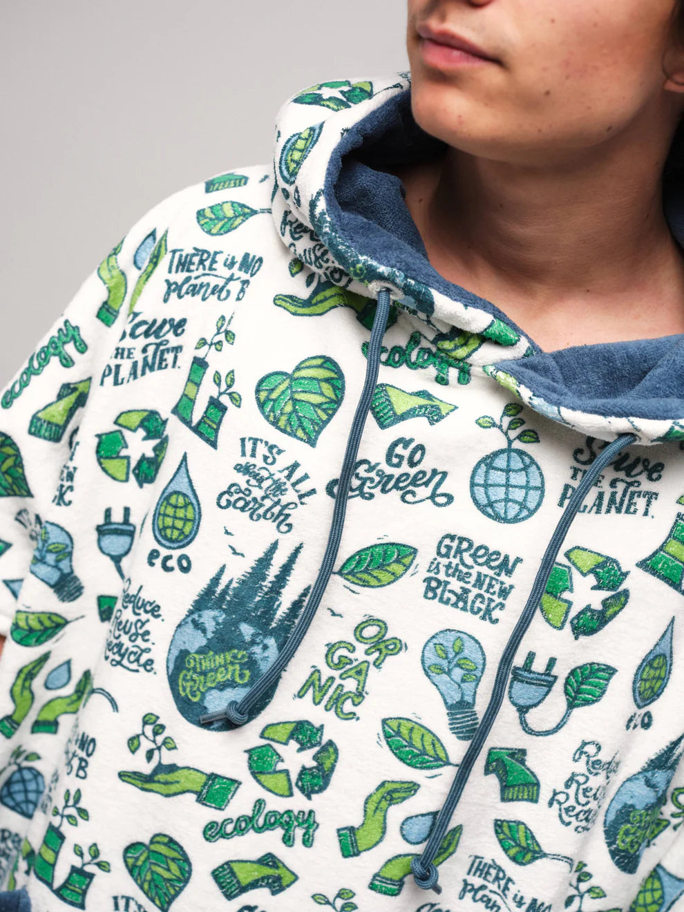 Beach Crew V Poncho Eco