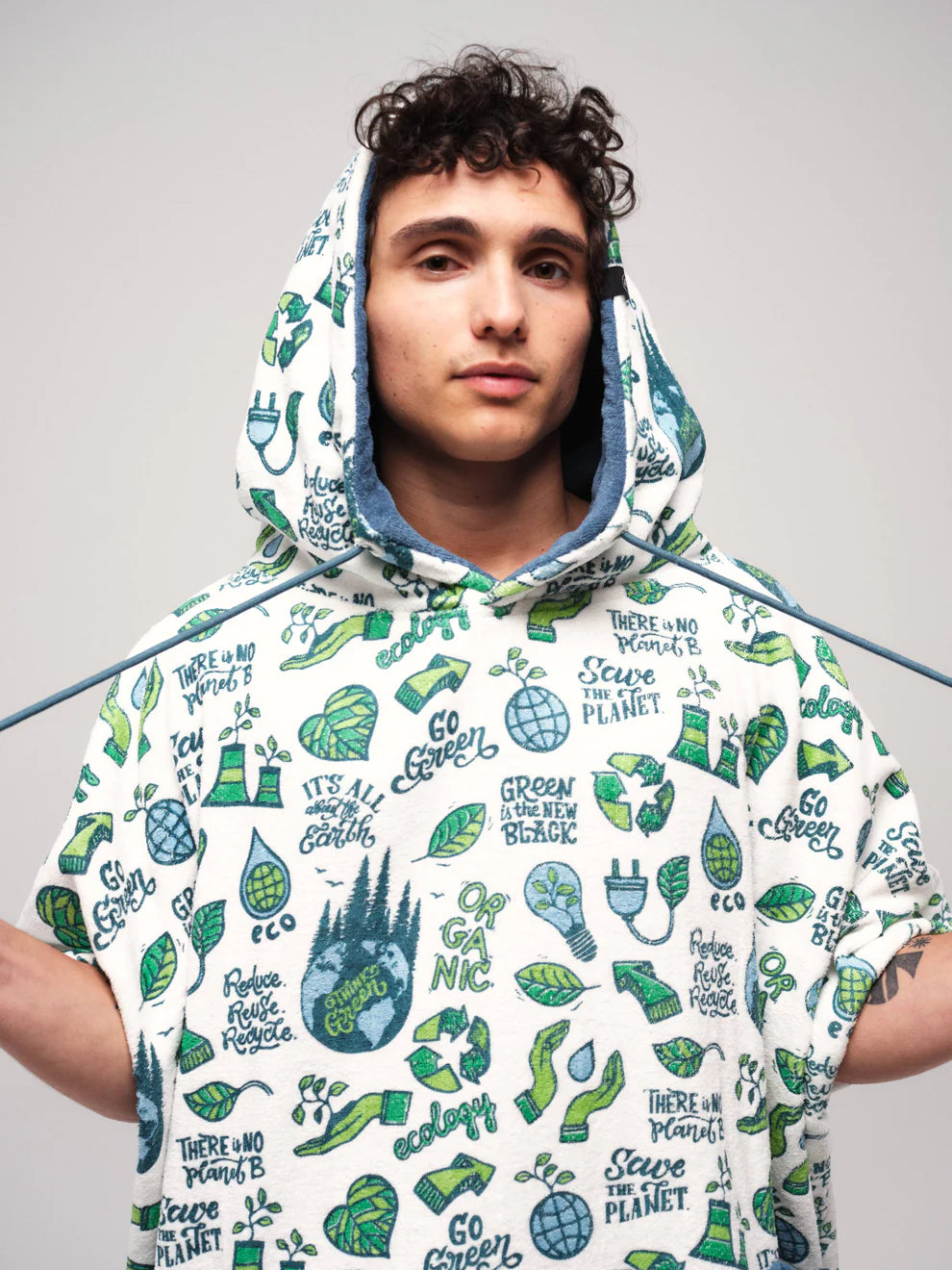 Beach Crew V Poncho Eco