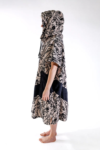 All-In Beach Crew V Poncho Oneline