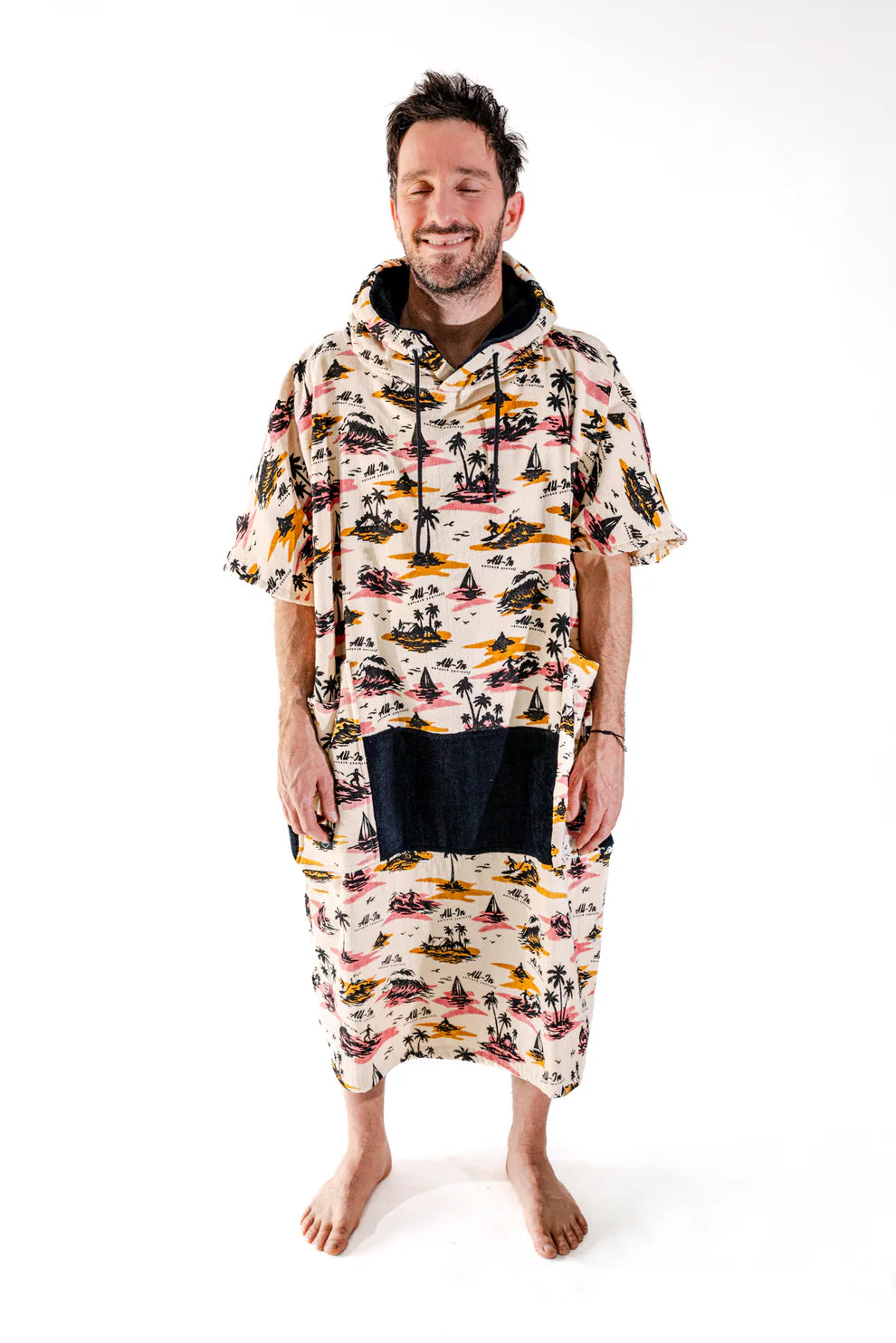 All-In Beach Crew V Poncho Surf is Free
