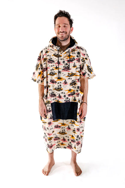 All-In Beach Crew V Poncho Surf is Free