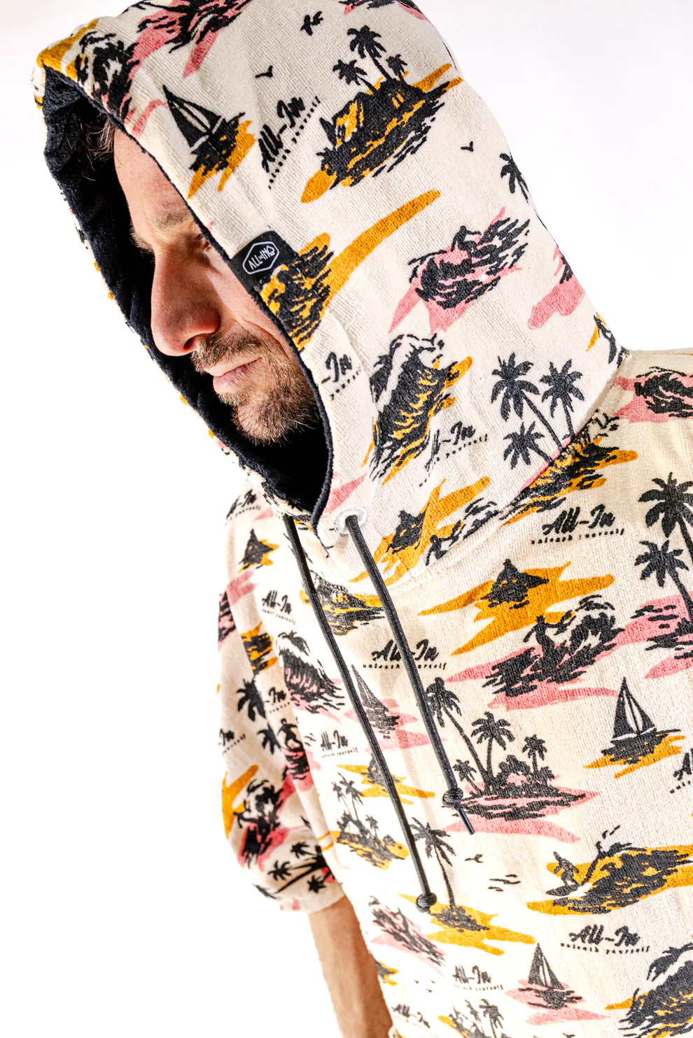 All-In Beach Crew V Poncho Surf is Free