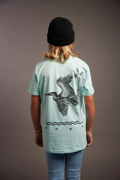T-Shirt Kids Sir Fish a Lot Sky Blue