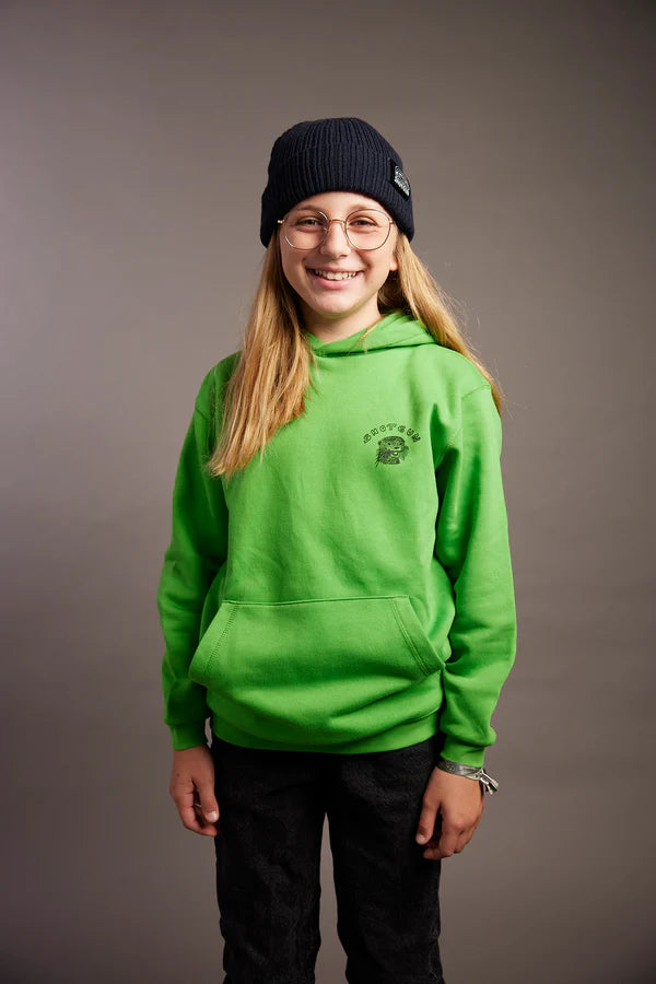 Hooded Harry Otter Kelly Green