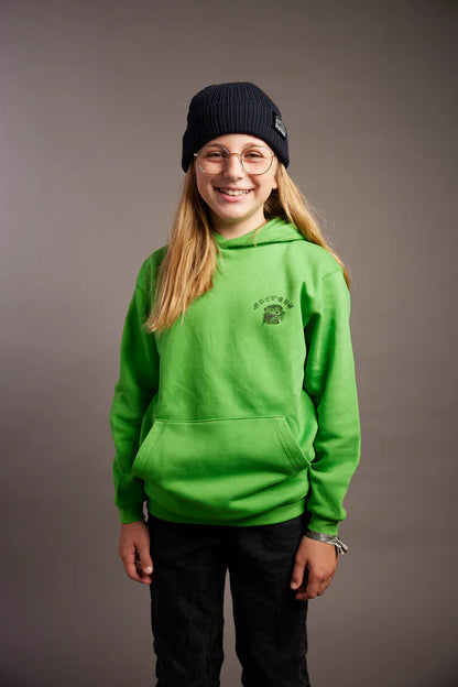 Hooded Harry Otter Kelly Green