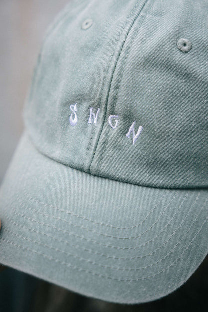 Cap Retro Chopper Sage Green