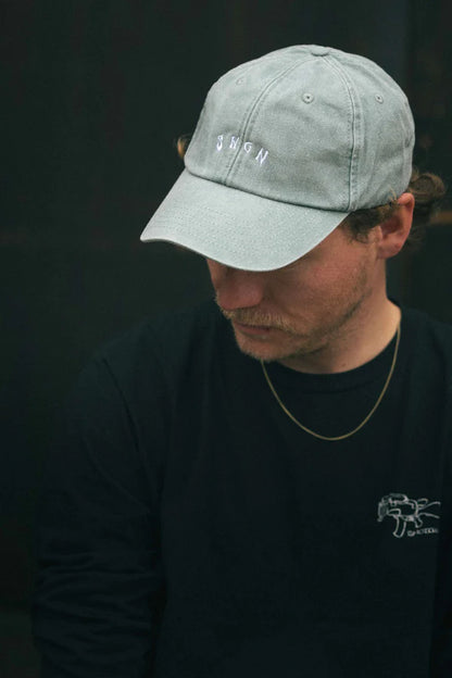 Cap Retro Chopper Sage Green