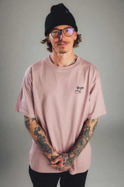 Shotgun Loose T-Shirt Unisex | Siporilla Dusty Rose