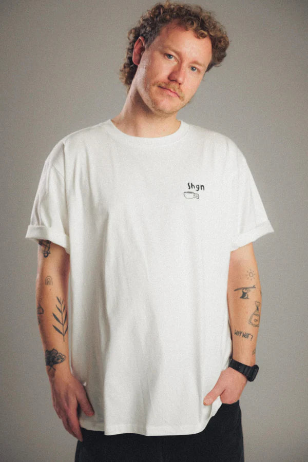 Shotgun Loose T-Shirt Unisex | Siporilla Off White