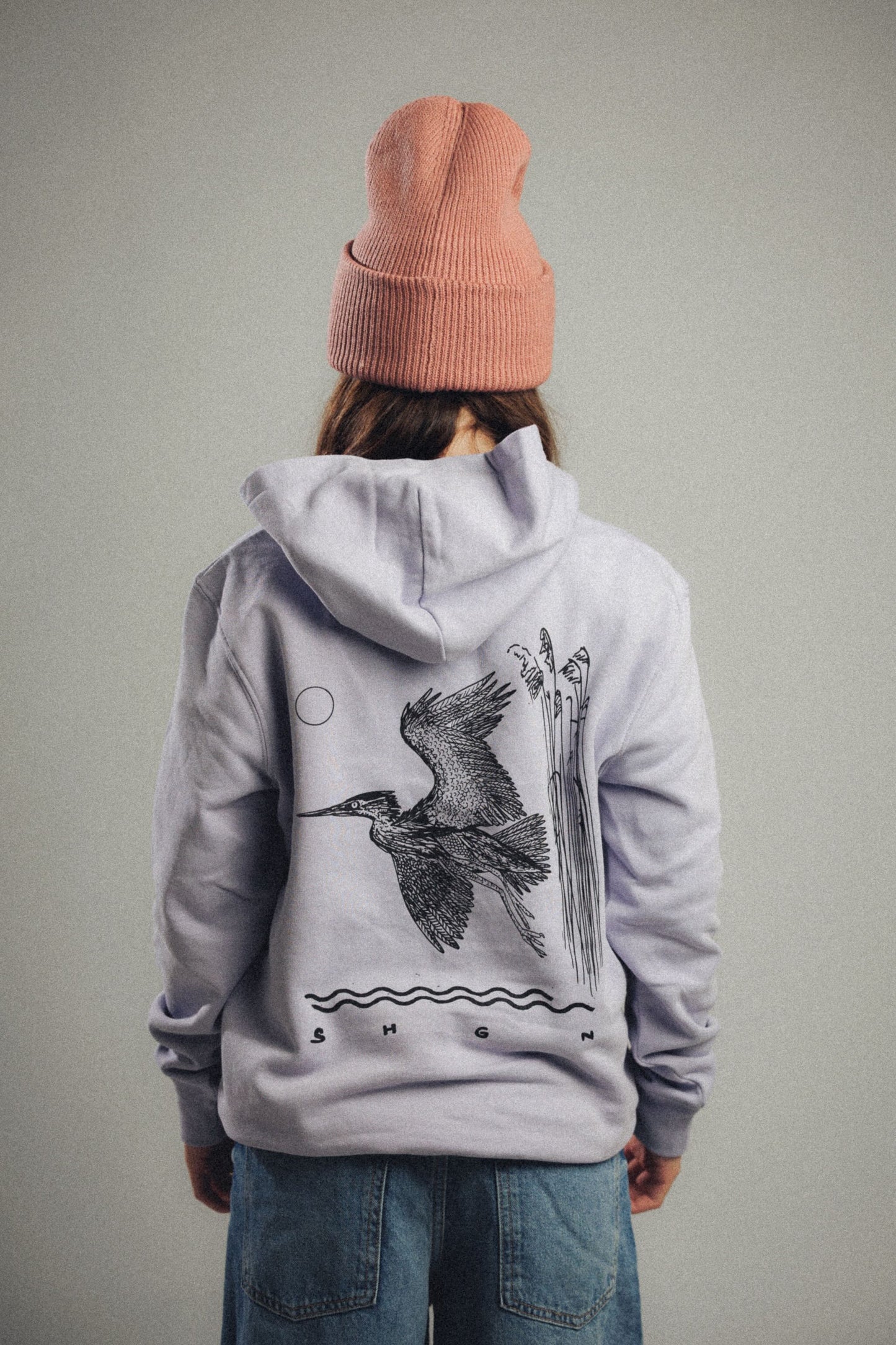Shotgun Kids Hoodie | Sir Fish A Lot Flieder